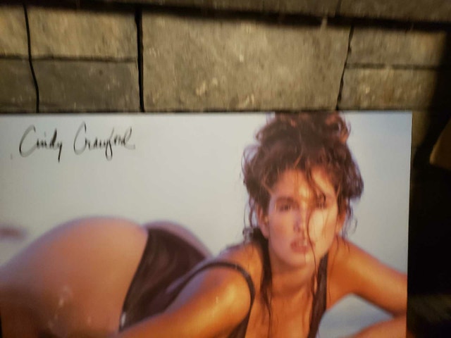Cindy Crawford Mounted Print Poster - photo 4