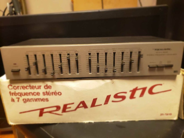 Realistic 7-Band Stereo Frequency Equalizer (Model 31-1989) - photo 2