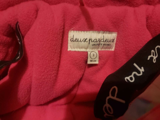 Deux Par Deux Snowsuit Size 3 (98cm) - photo 2