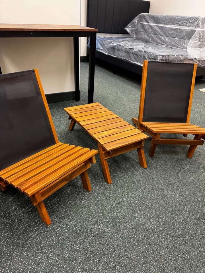 Lakeside 2 chairs and 1 table Lazy Lounge Set ▫️BRAND NEW▫️ image indicator(2)