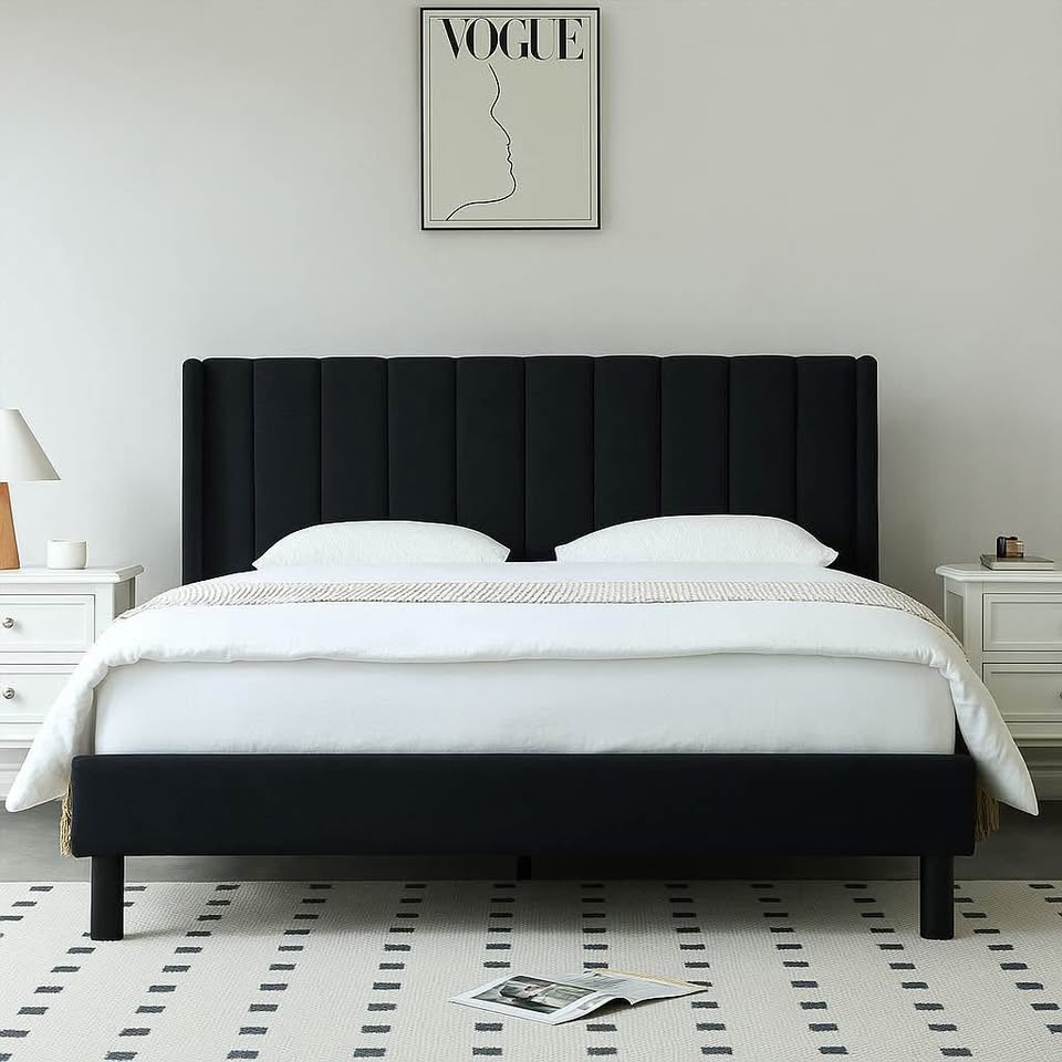 Queen Velvet Bed - BRAND NEW - photo 2