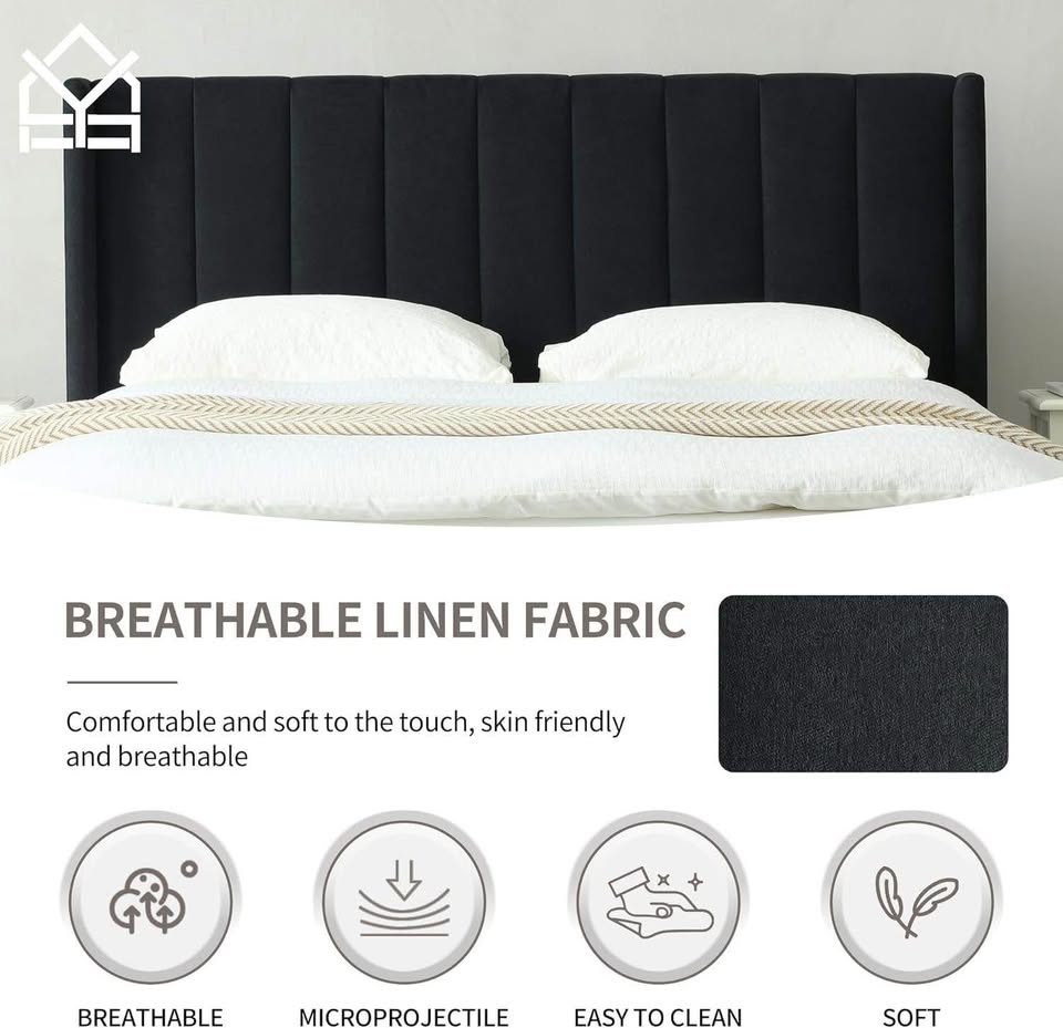 Queen Velvet Bed - BRAND NEW - photo 4