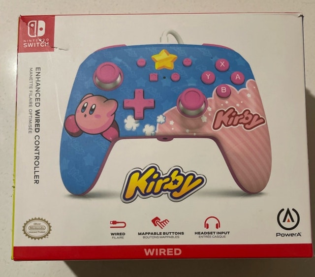 Nintendo Switch Kirby Controller