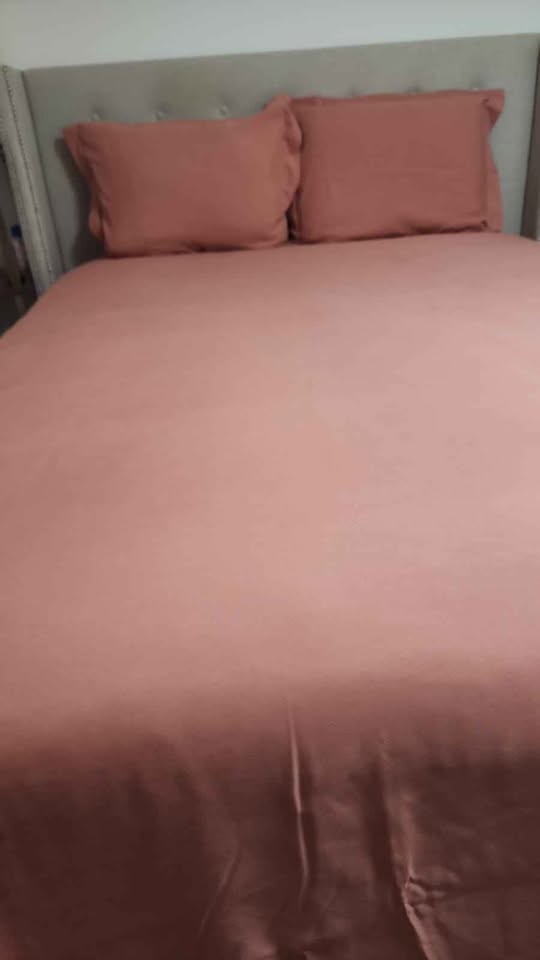 3-Piece Microfiber Two Sets Duvet Cover Set - Full/Queen - photo 4