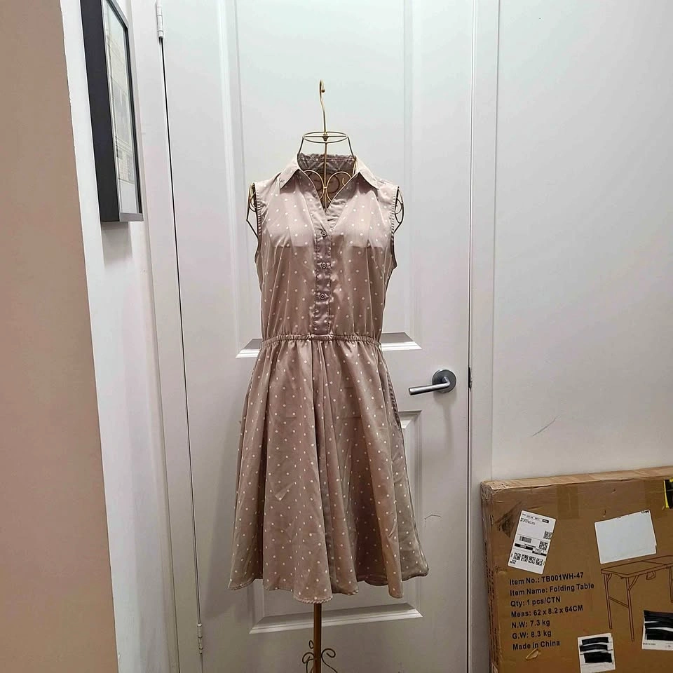 Polkadot Dress Larry Levine