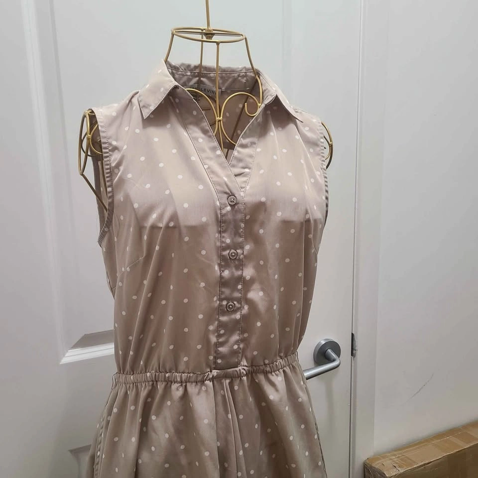 Polkadot Dress Larry Levine - photo 2