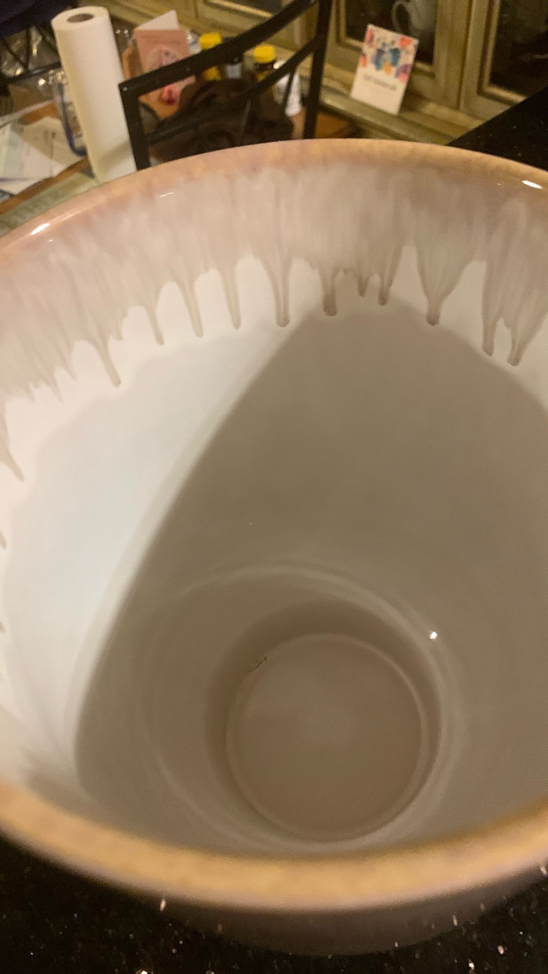 Beautiful Ceramic Jar Vase - 8" Tall, 6.5" Wide - photo 2
