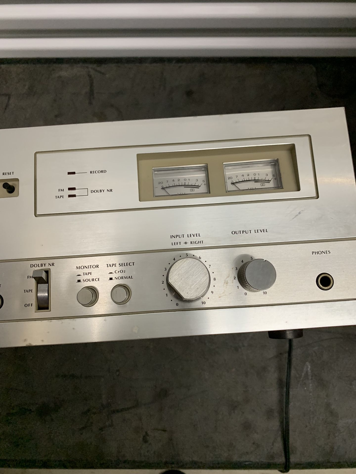 Vintage Sears LXI Metal Cassette Deck Made In Japan Works Looks - photo 5