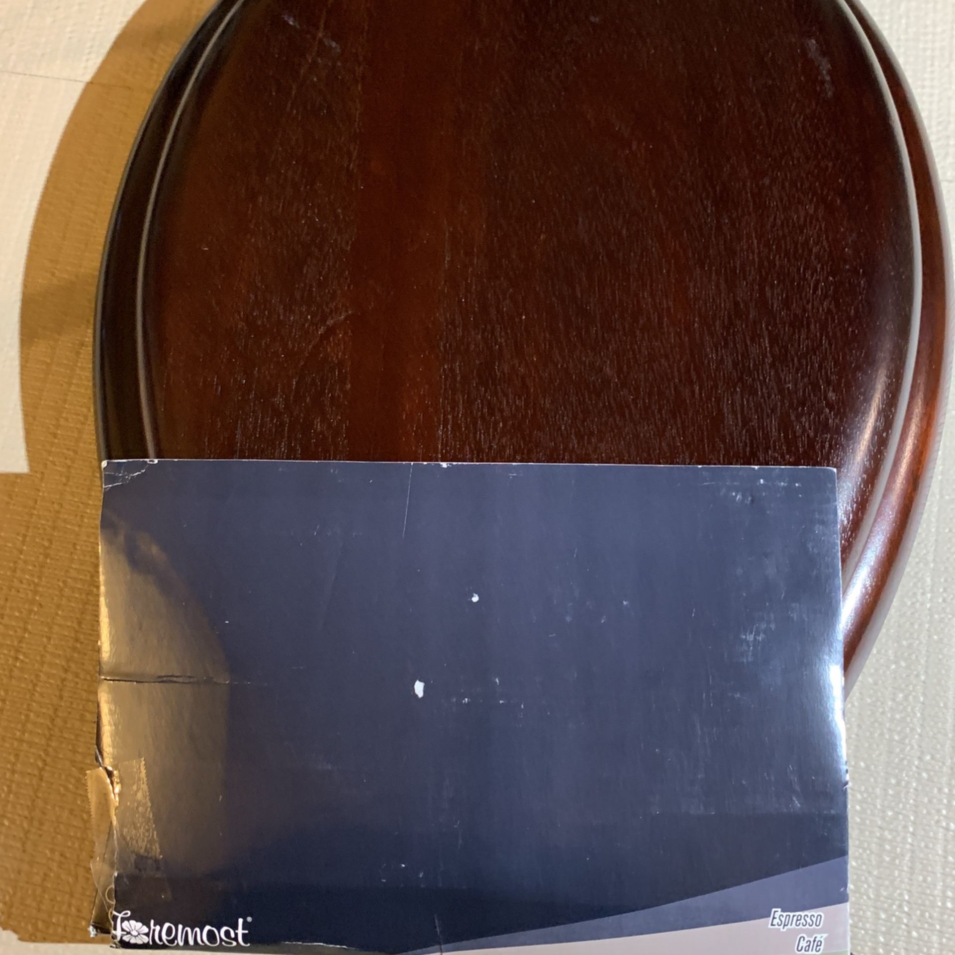 Foremost Elongated Brown Espresso Toilet Seat - Open Box - photo 4