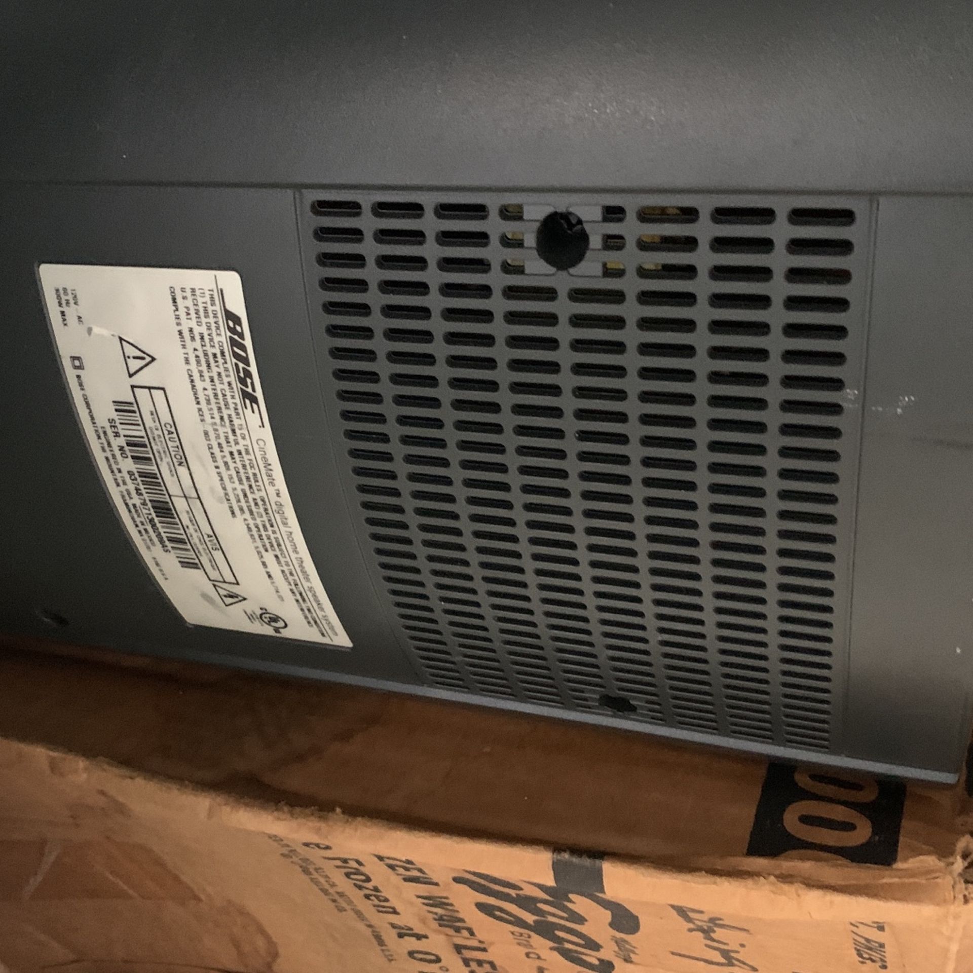 Bose Cinemate Digital Home Theater Subwoofer - photo 3