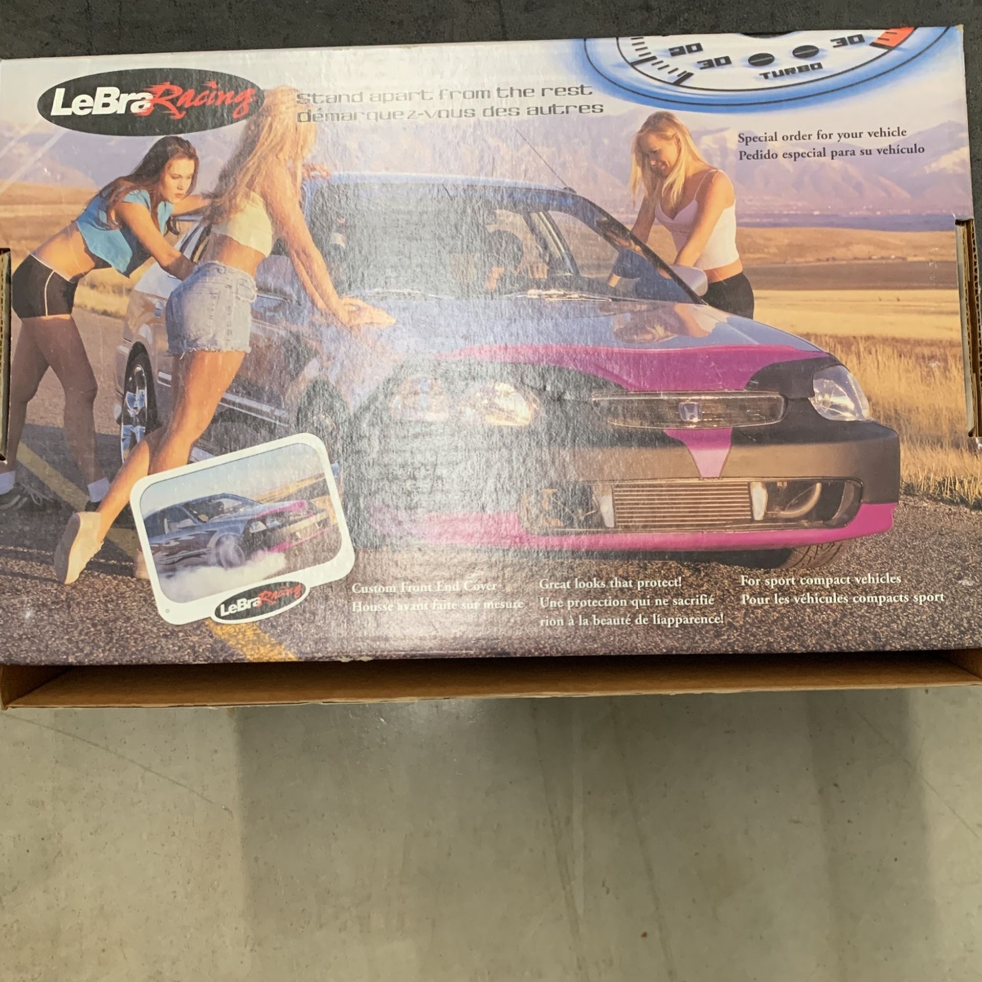 LeBra Racing Two Tone Car Front Bra Mask for 2000 Toyota Celica - photo 2