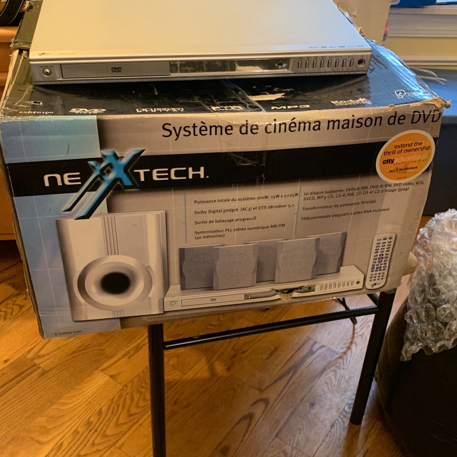 NexTech 5.1 DVD Home Theater System (Model ESDVD100)