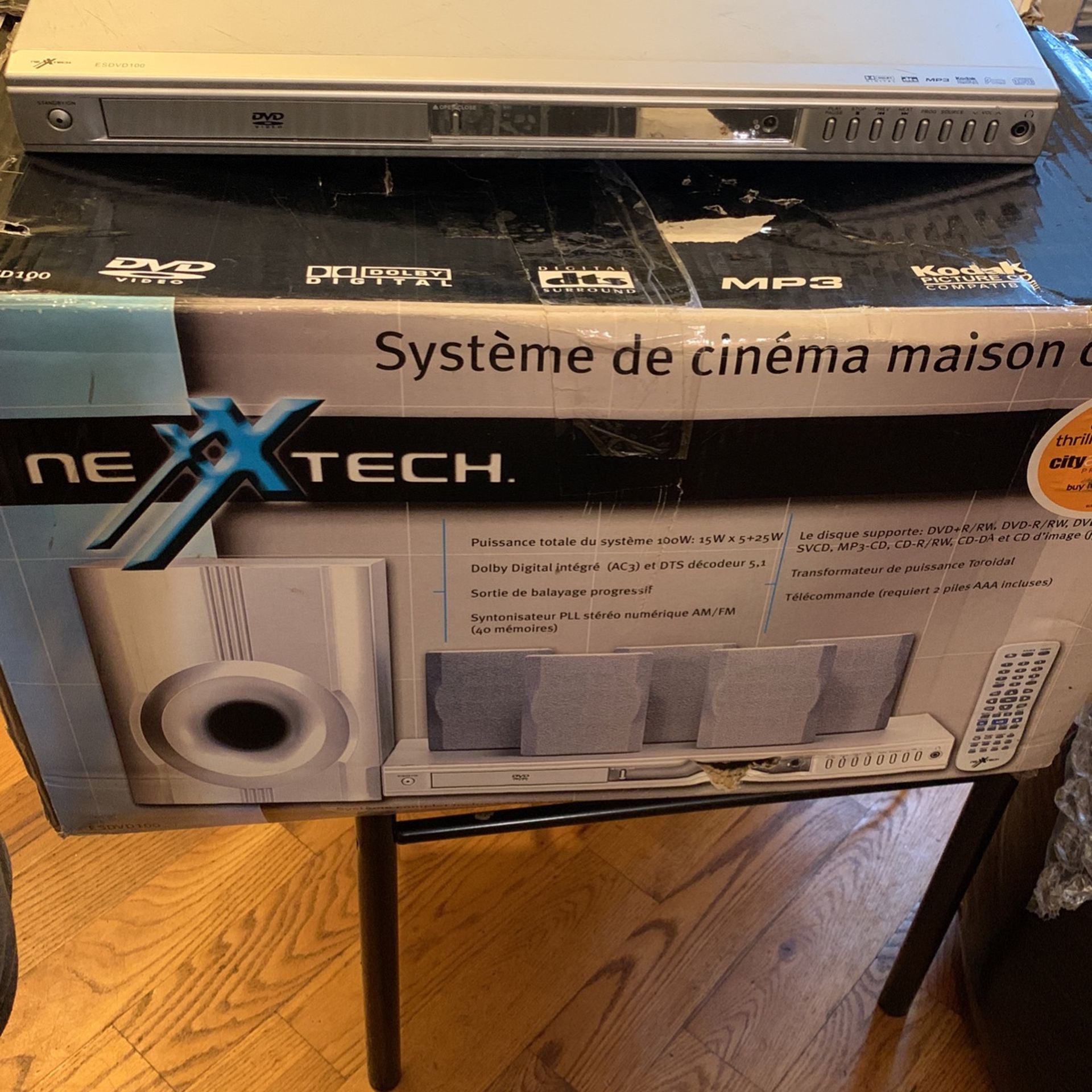 NexTech 5.1 DVD Home Theater System (Model ESDVD100) - photo 2