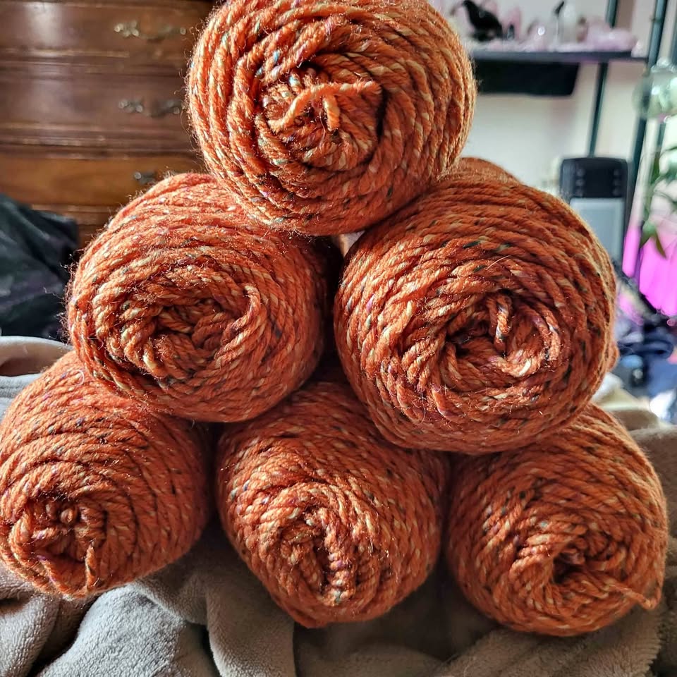 Halloween Yarn 4 Skeins