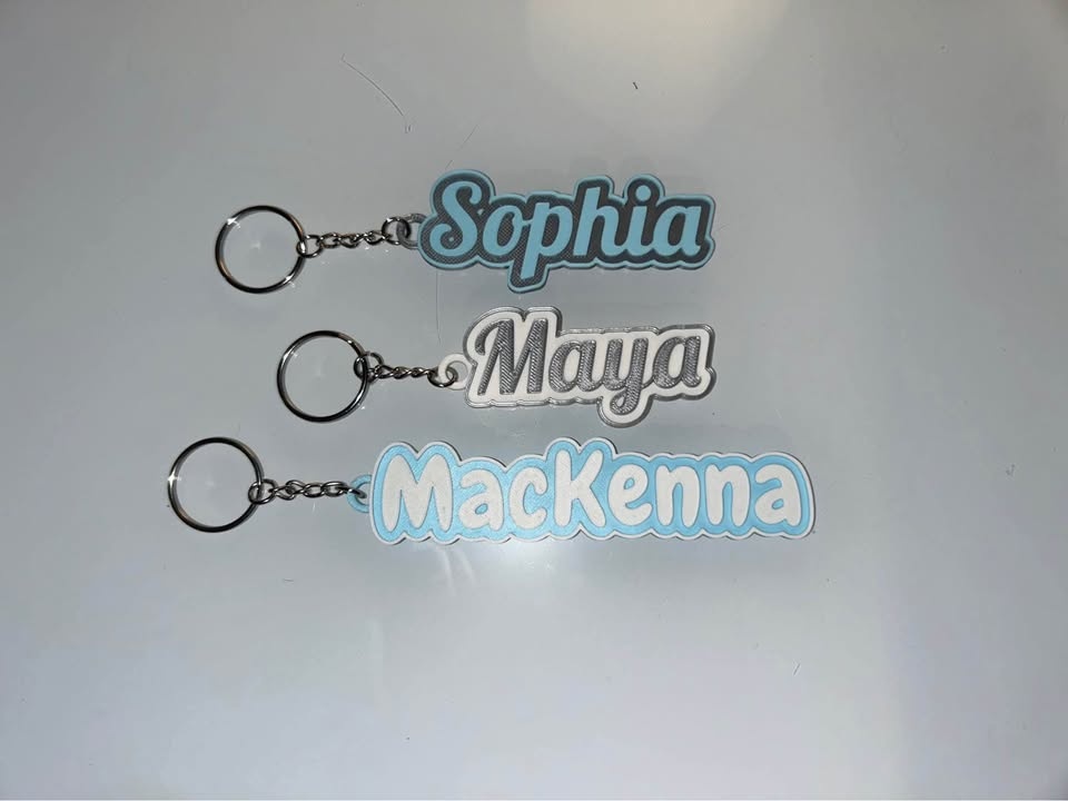 Personalized Name Keychains – Multiple Colors Available - photo 5