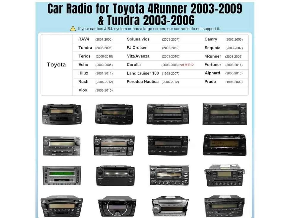 Leadfan Android Car Radio for Toyota 4Runner, Tundra, Sequoia - photo 2