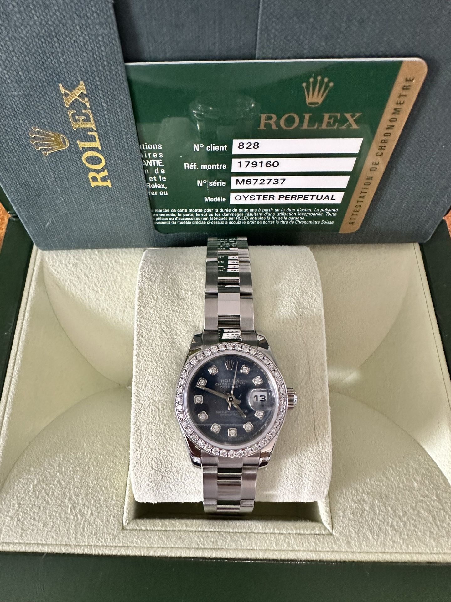 Rolex Datejust 26mm Stainless Steel Oyster Bracelet - Full Kit