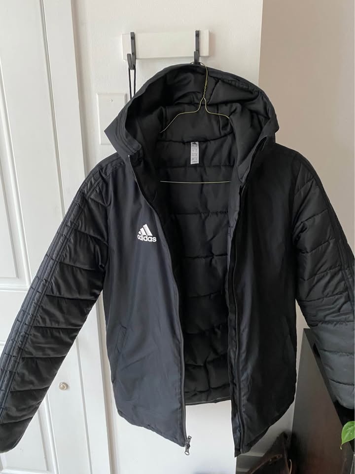 Black Adidas Puffer Jacket - photo 2