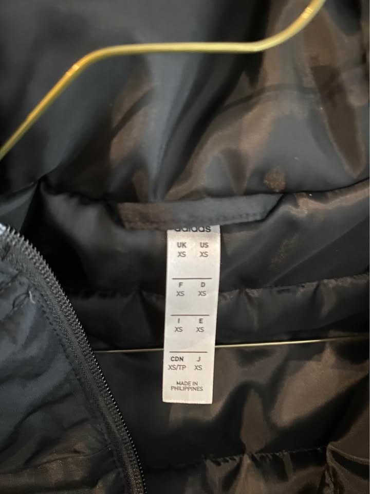 Black Adidas Puffer Jacket - photo 3