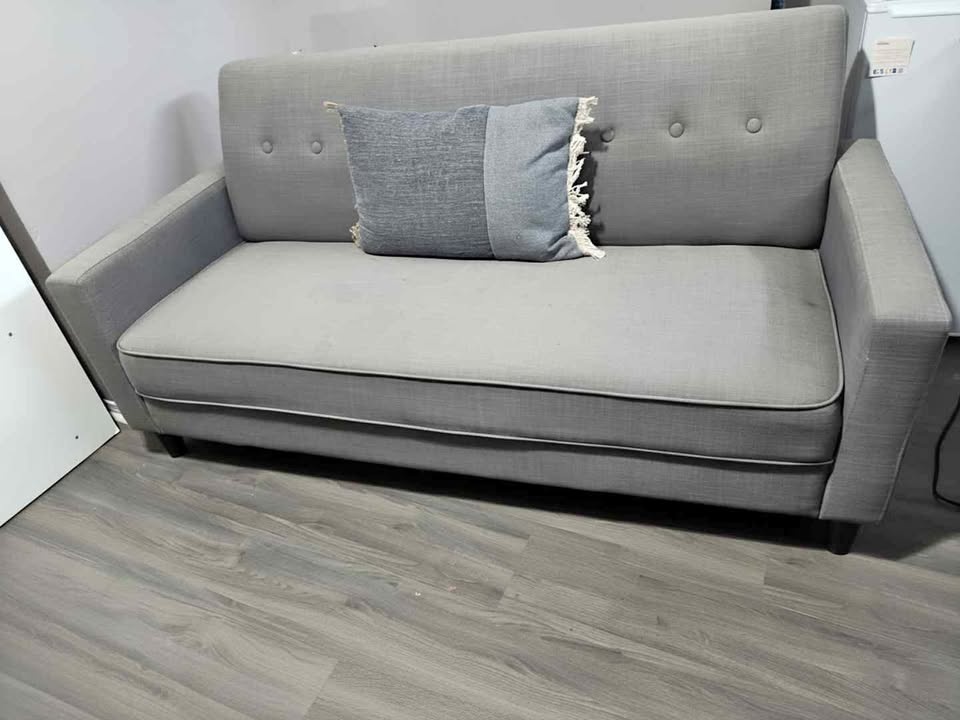 Grey one piece Couch