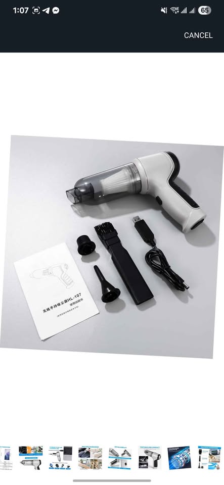 Car Vacuum Cleaner + Blower | 2 in 1 NEW | 9000 PA - photo 3