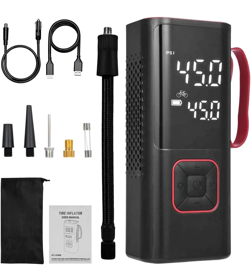 Car Tire Air Compressor || Tire Inflator || Premium Quality💯 thumbnail
