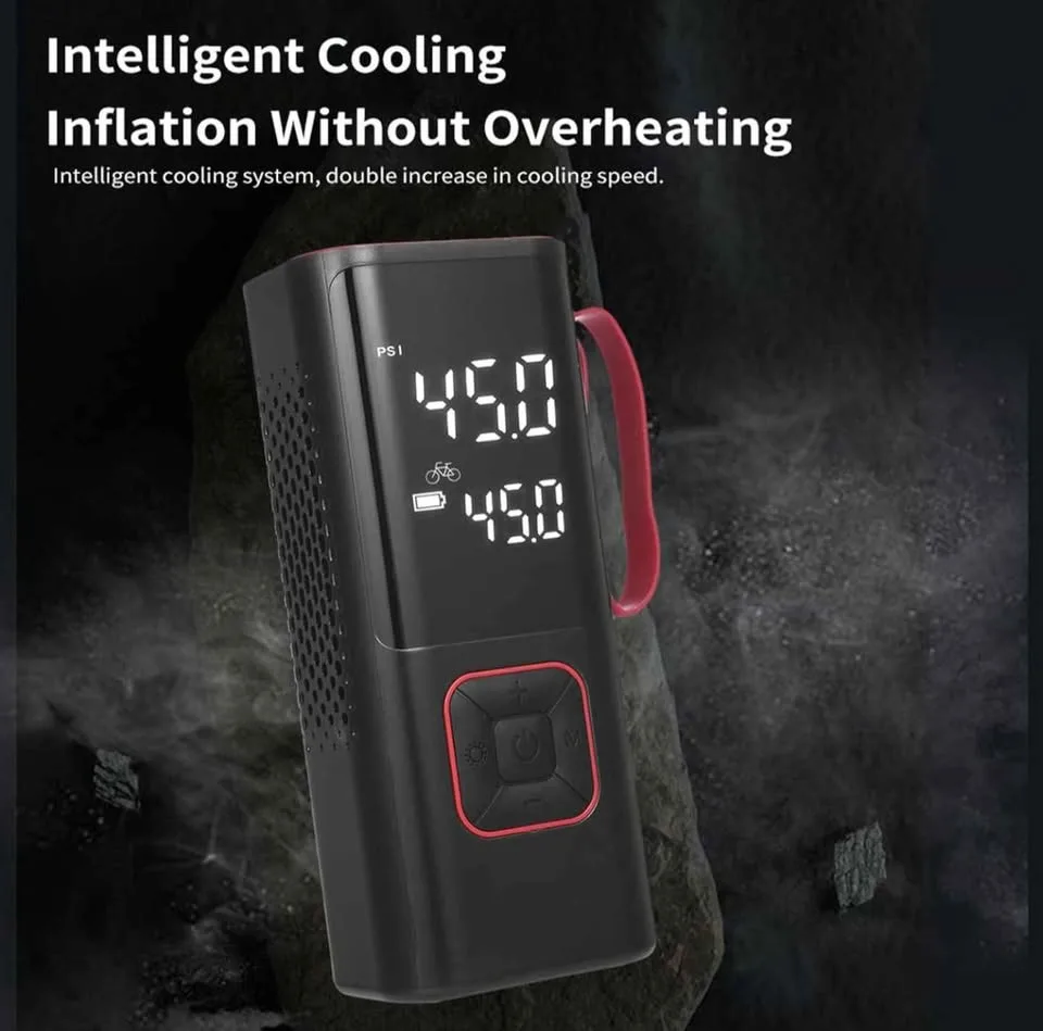 Car Tire Air Compressor || Tire Inflator || Premium Quality💯 image indicator(4)