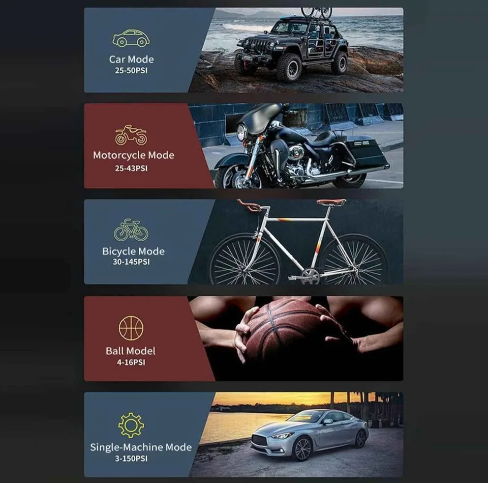 Car Tire Air Compressor || Tire Inflator || Premium Quality💯 image indicator(6)