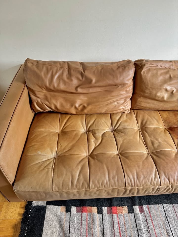 Article Swen Tufted Leather Sofa 72" Long - photo 3