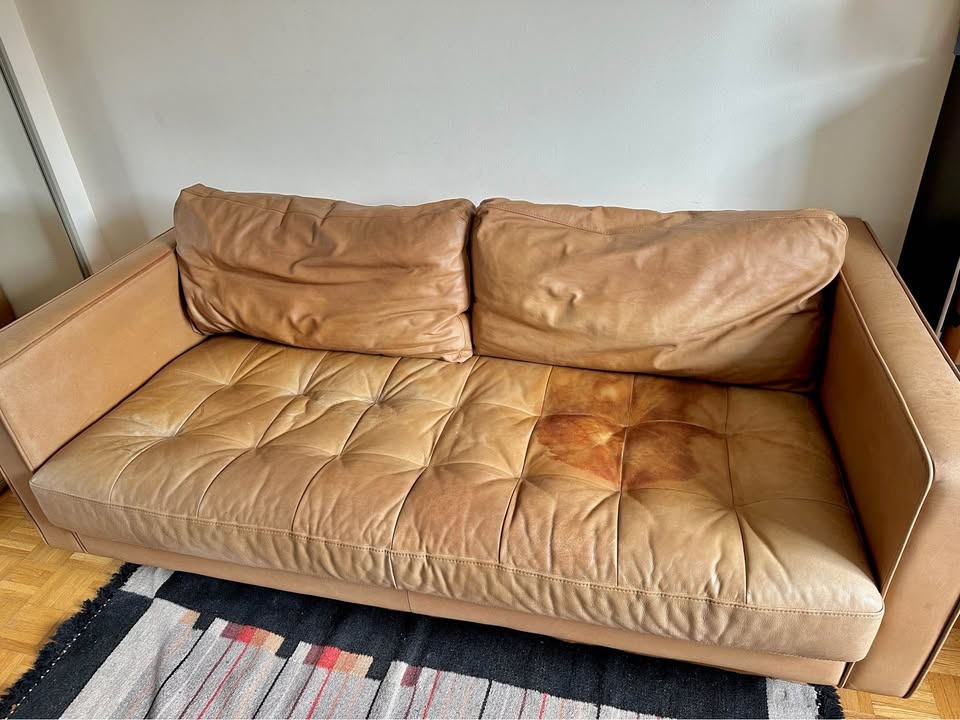 Article Swen Tufted Leather Sofa 72" Long - photo 5