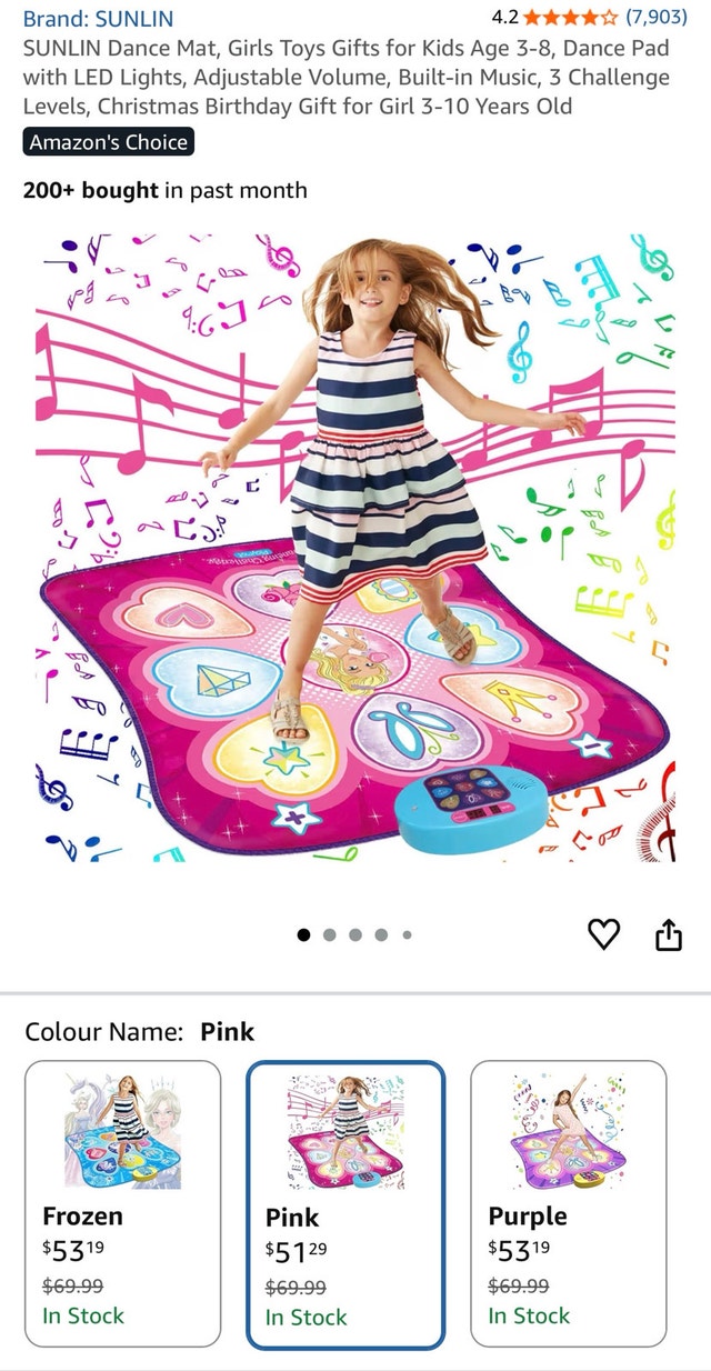Sunlin Dance Mat - photo 3