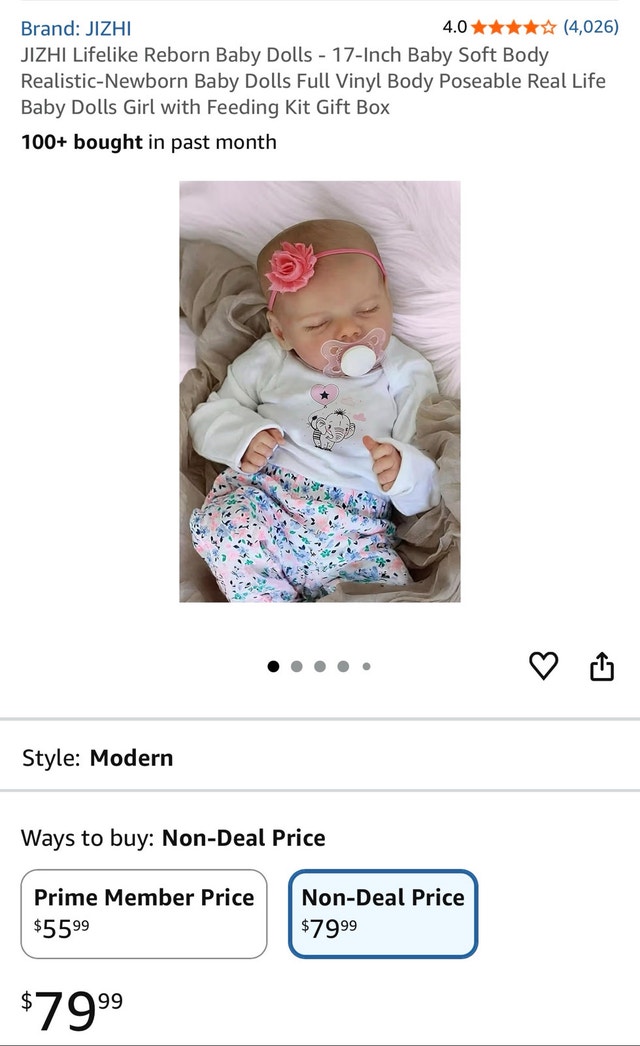 JIZHI Reborn Baby Doll - photo 3