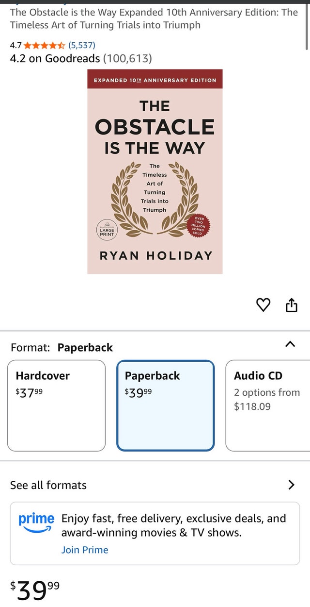 Ryan Holiday: The Obstacle is the Way - photo 3