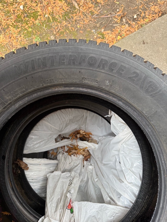 Firestone Winterforce 215/65R17 Winter Tires - photo 2