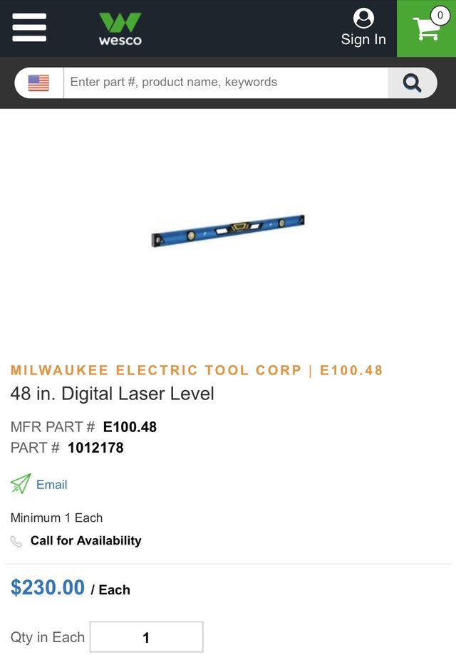 Empire 48-inch Digital Level E100.48 - photo 4