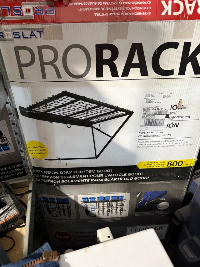 Proslat Prorack Heavy-Duty Overhead Storage Rack - photo 2