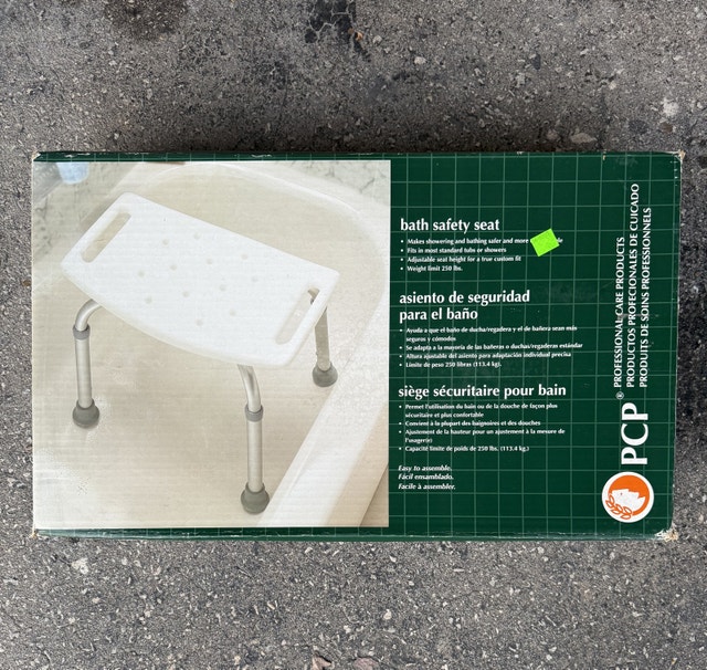 PCP Bath Safety Seat