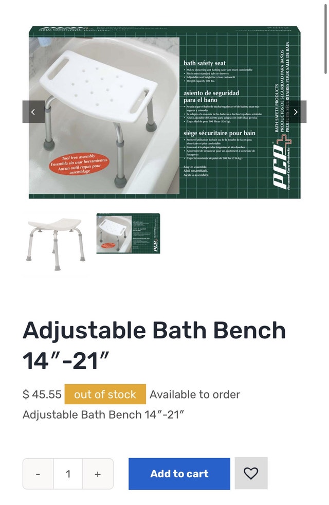 PCP Bath Safety Seat - photo 2