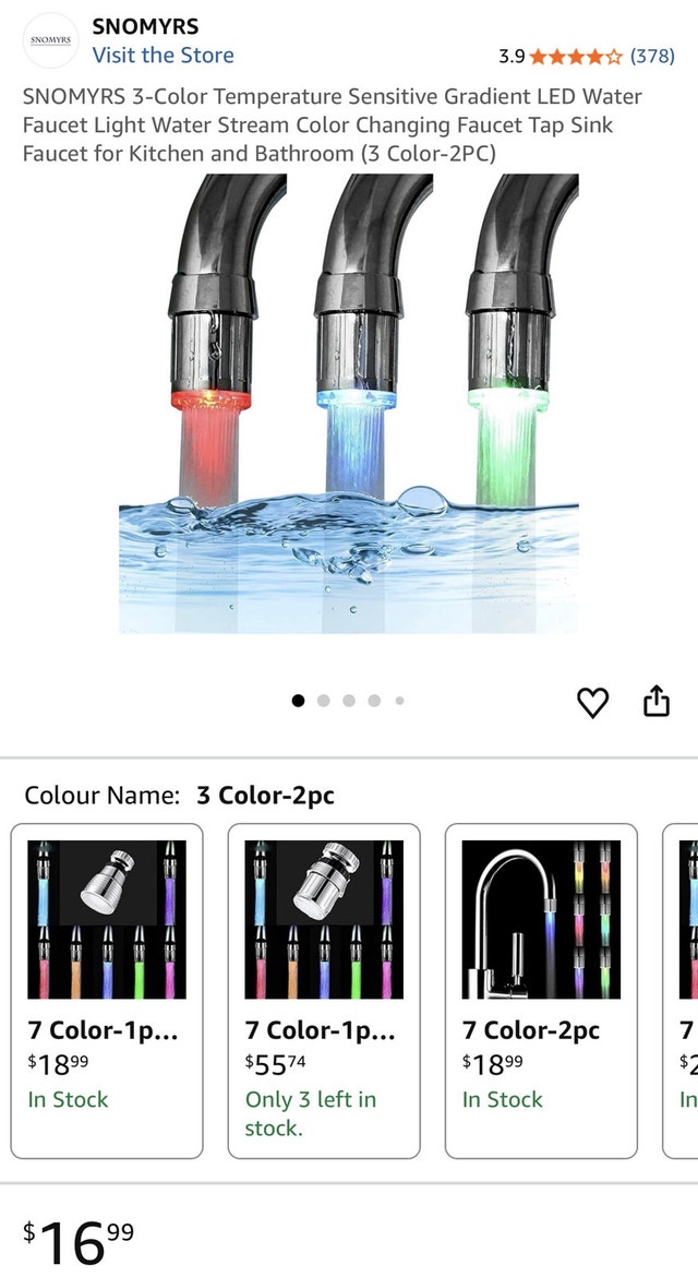 LED Faucet Light - photo 2