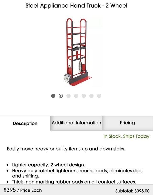 U-Haul Appliance Dolly - photo 3