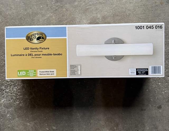 Hampton Bay LED Vanity Fixture