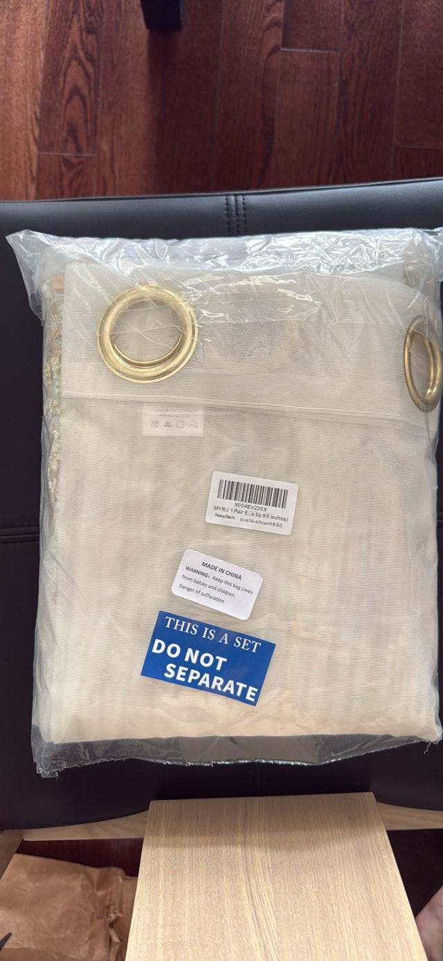 MYRU Gold Curtains - photo 2