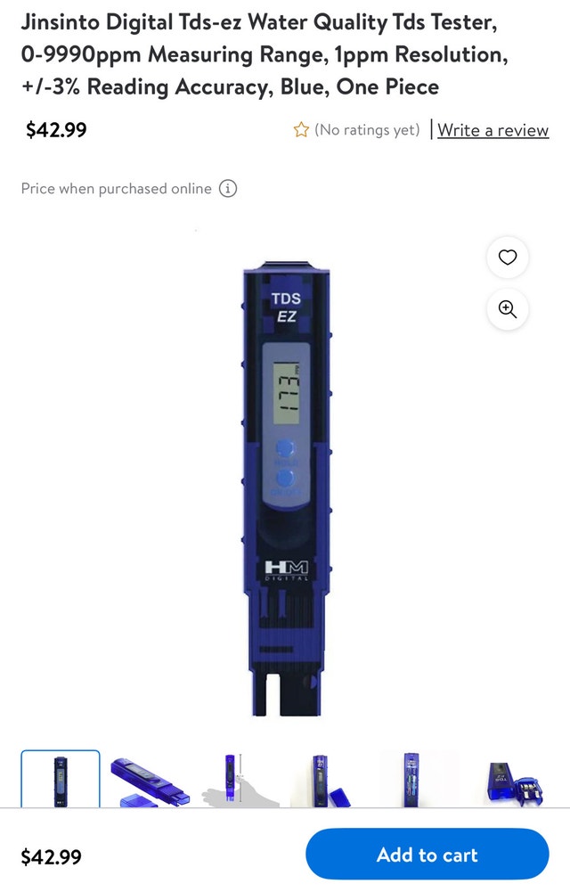 HM Digital TDS-EZ Water Tester - photo 3