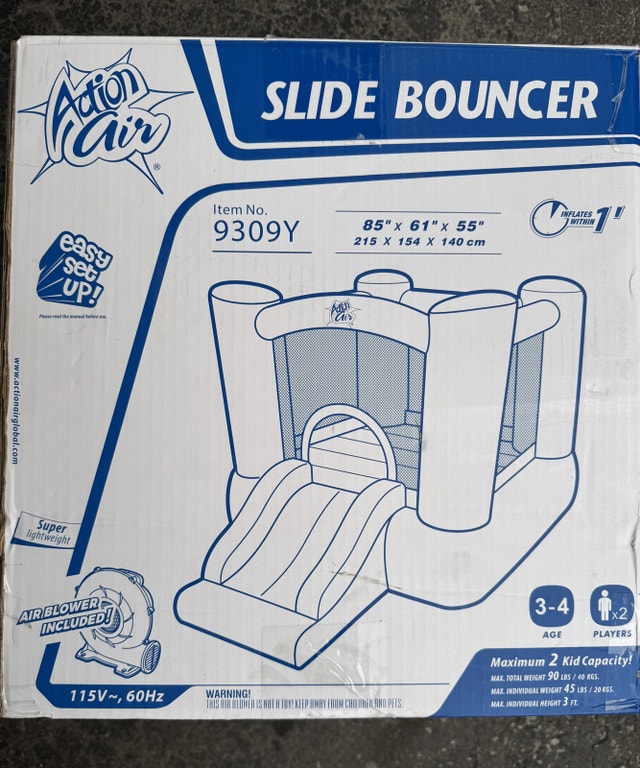 Action Air Slide Bouncer