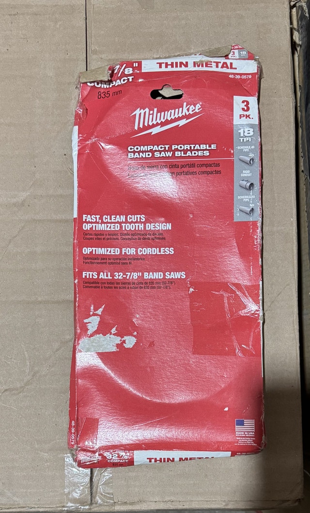Milwaukee Band Saw Blade 48-39-0579