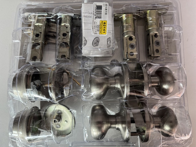 Kwikset Keyed Entry Knob & Deadbolt Lock Set - Satin Nickel - photo 2