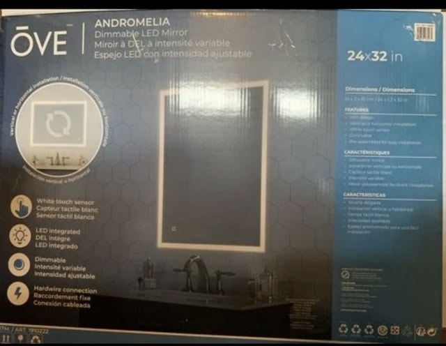 OVE Andromelia Mirror 24x32 LED Dimmable - photo 3