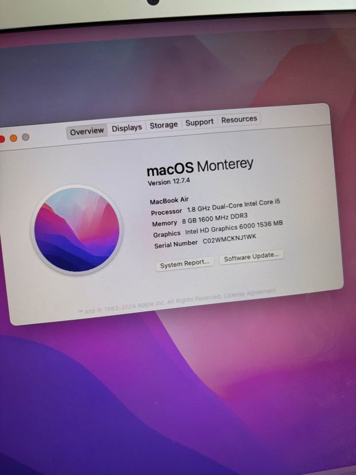 MacBook Air 13” (Early 2015) - i5, 8GB RAM, 128GB SSD - Stickers - photo 4