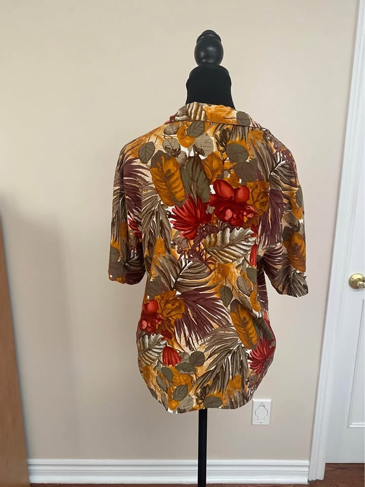 Vintage Button Up Top M - photo 4