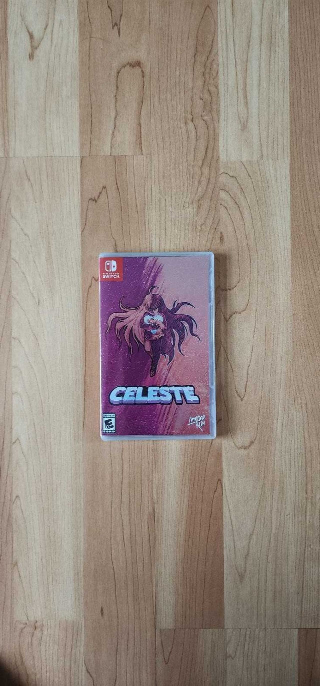 Celeste - case only Foil Limited Run Nintendo Switch